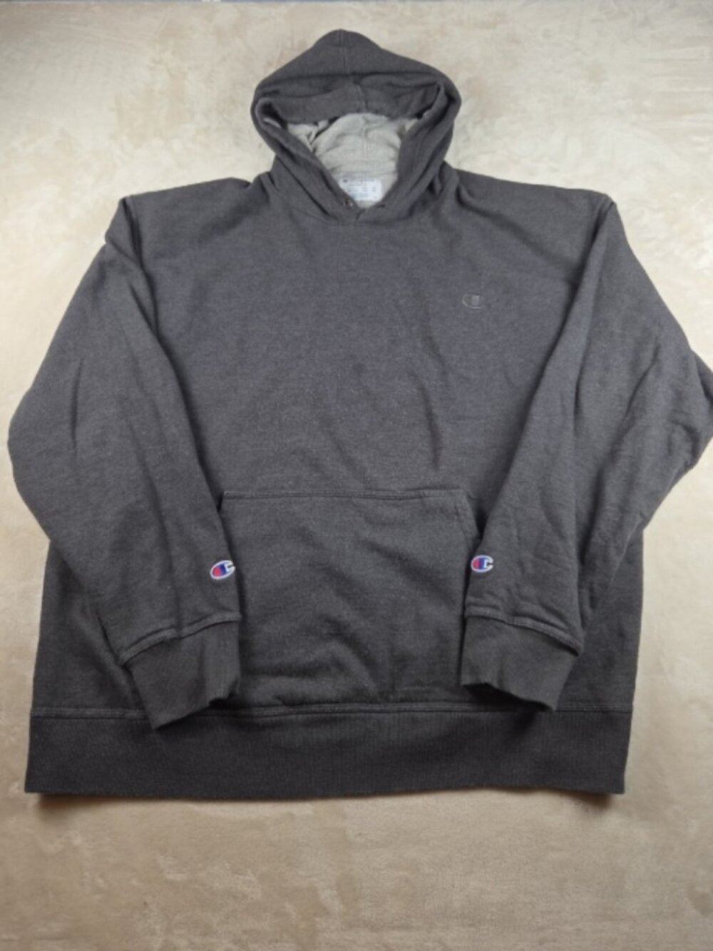 Champion Authentic Men’s Hoodie – 2XL – Dark Gray